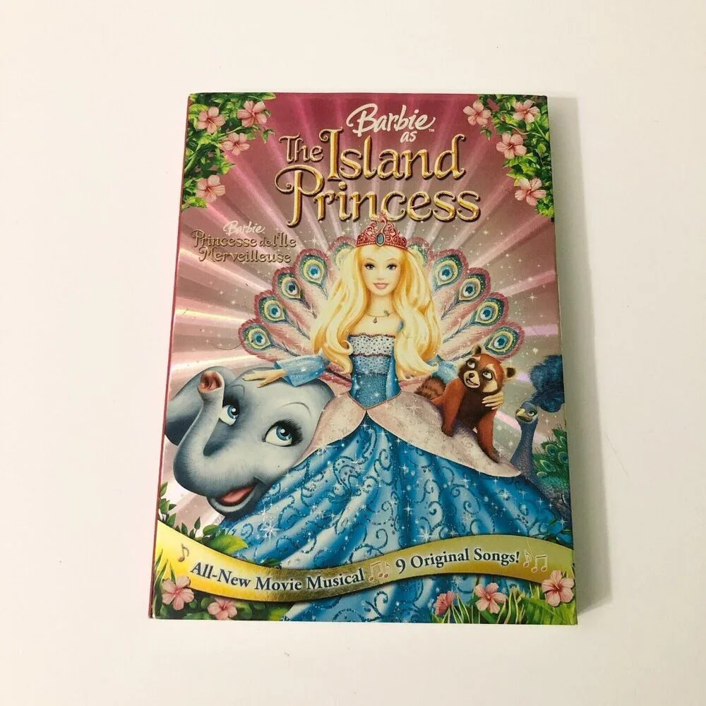Barbie As The Island Princess Movie Musical with  Slip Cover DVD